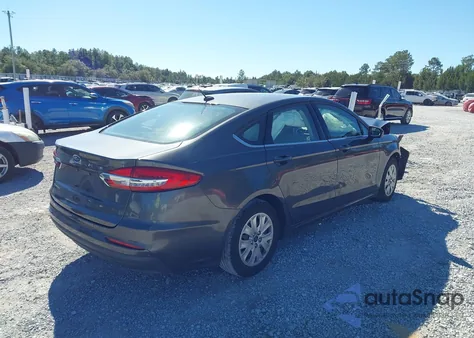 2019 Ford Fusion S from USA, damaged, VIN 3FA6P0G75KR159498